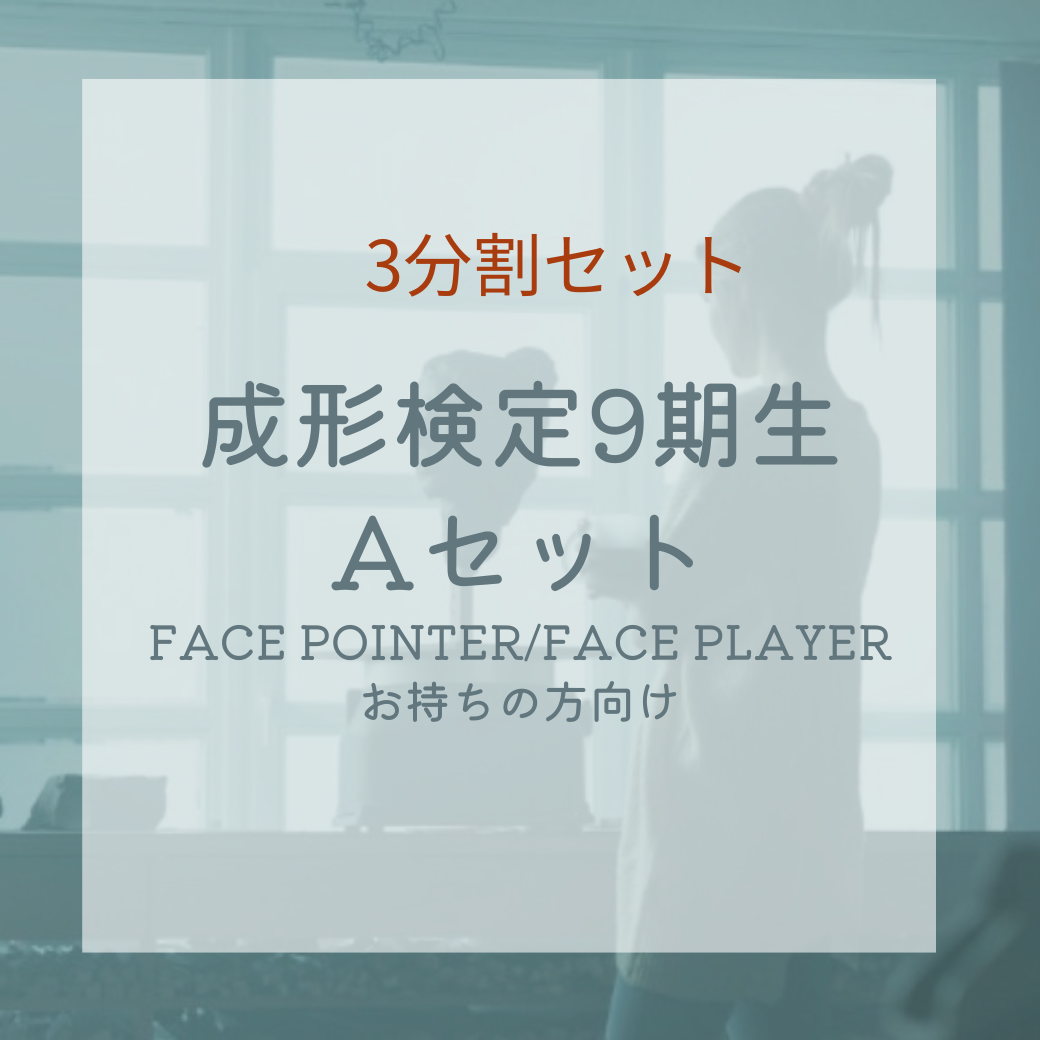 ＜3回払い＞2403_成形検定初期セットA（第9期）