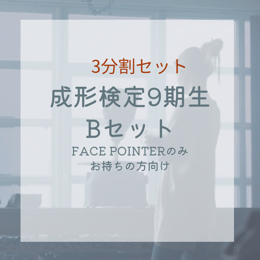 ＜3回払い＞成形検定初期セット_B（第9期）Playerホワイト_2405CA